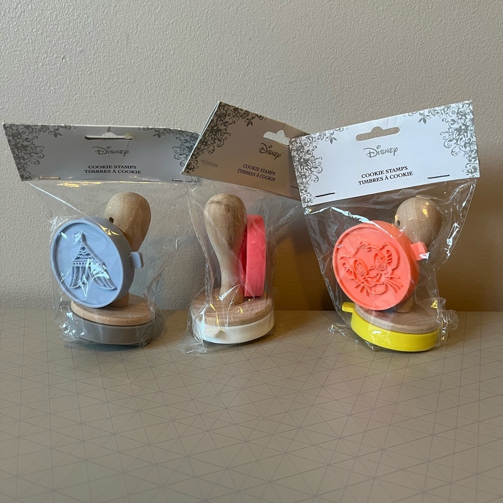 Disney Cookie Stamp Set - Dumbo, Beauty and the Beast and The Lion King
